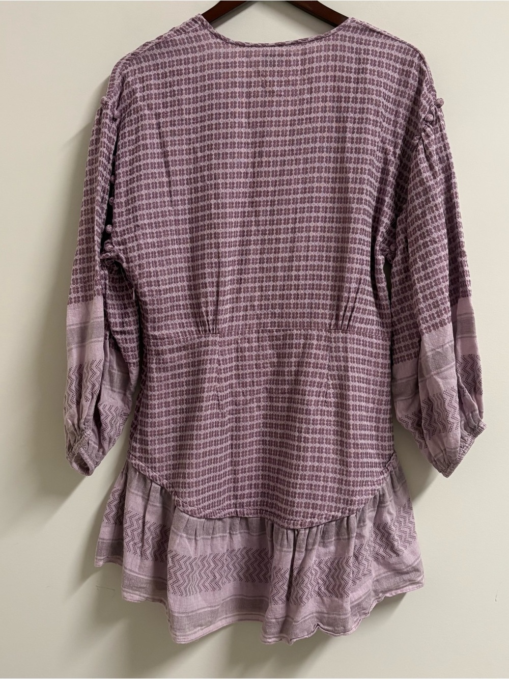 SAYLOR Malka Mini Dress purple Size L Large - Picture 7 of 8